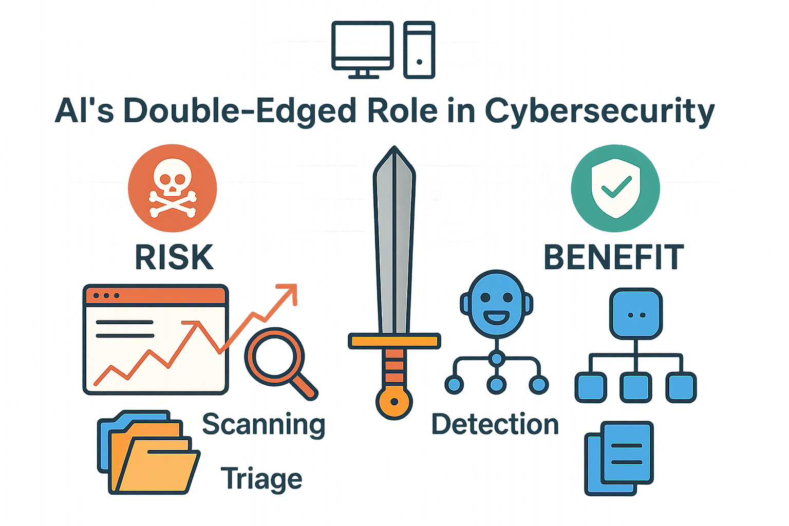 AI's Double-Edged Role in Cybersecurity